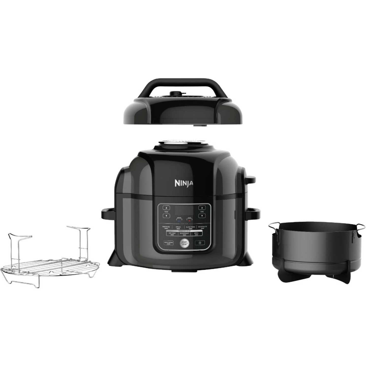Ninja Foodi 5 Qt. 7 In 1 Compact Pressure Cooker And Air Fryer, Cookers &  Steamers, Furniture & Appliances